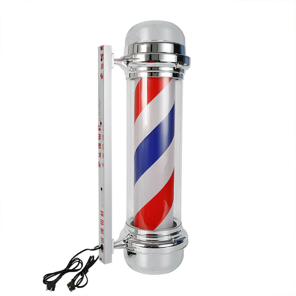 Barber Pole (silver caps)