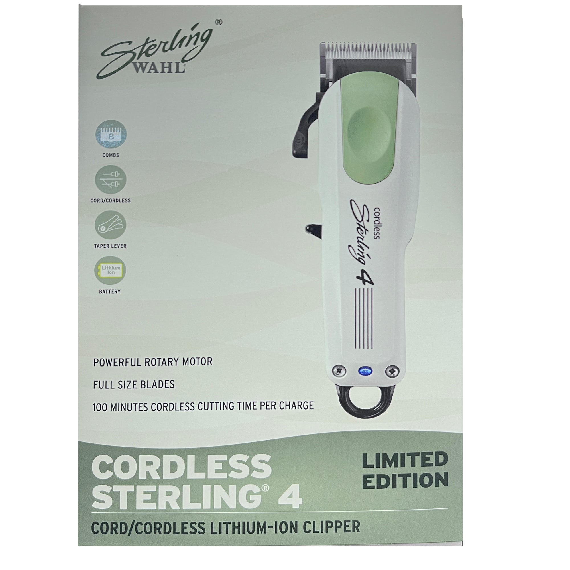 Wahl Sterling Cordless Sterling 4 Clipper Limited Edition - White