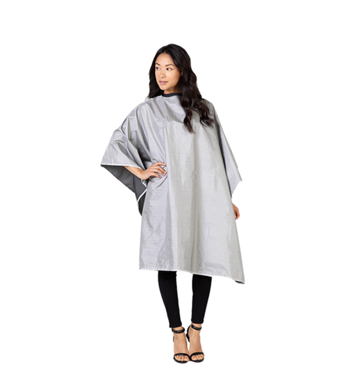 Betty Dain Reversi All Purpose Cape -Silver