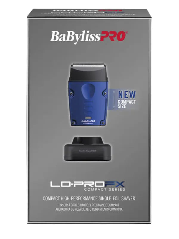 BabylissPro Compact Single Foil Shaver - Blue