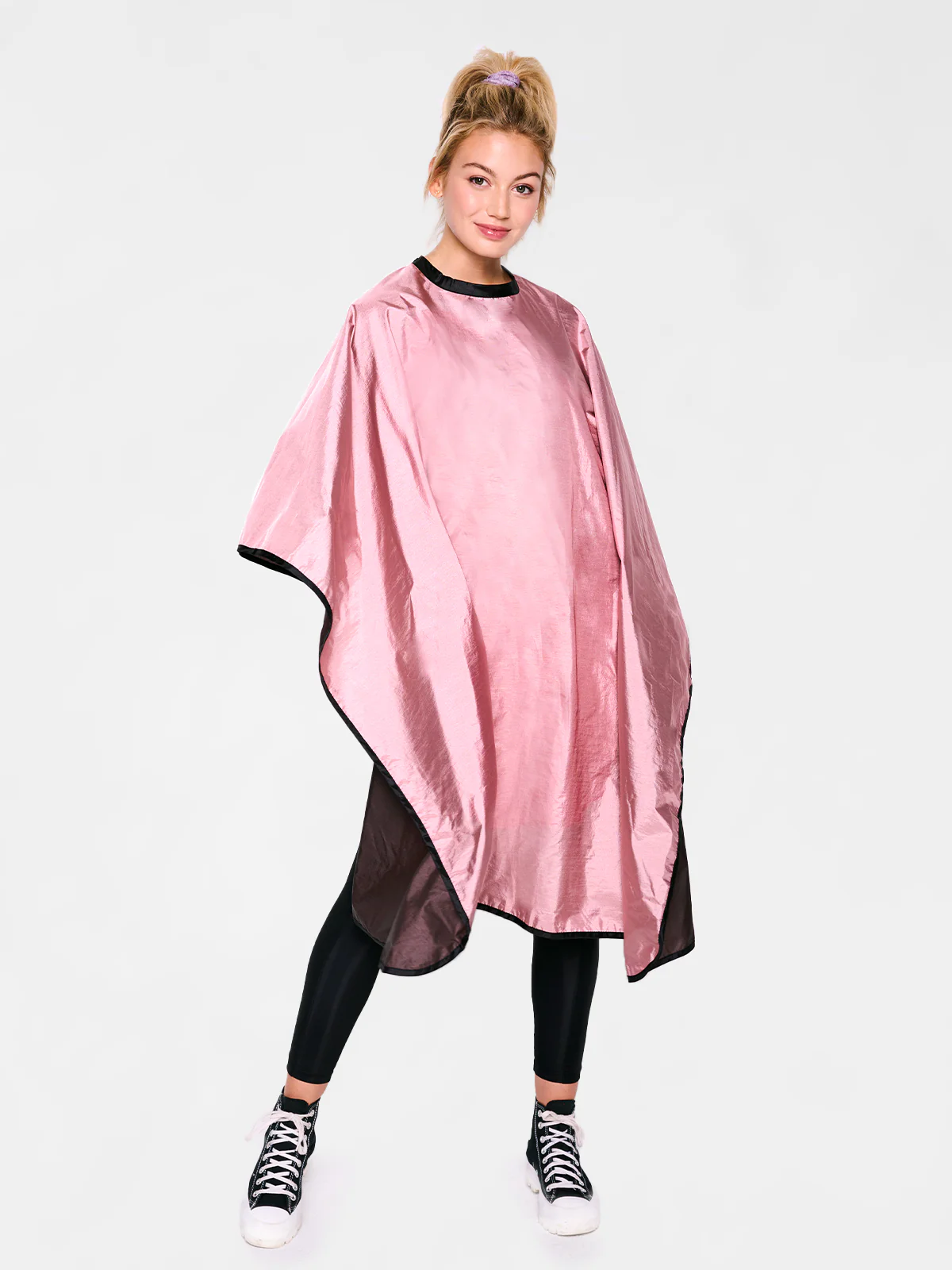 Betty Dain Reversi All Purpose Cape - Metallic Rose